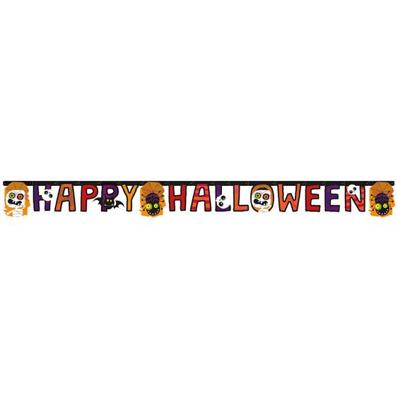 Banner "Halloween Kids" 180 x 15 cm - Obr. 1