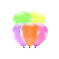Neonové balónky 25 cm, 5 ks
