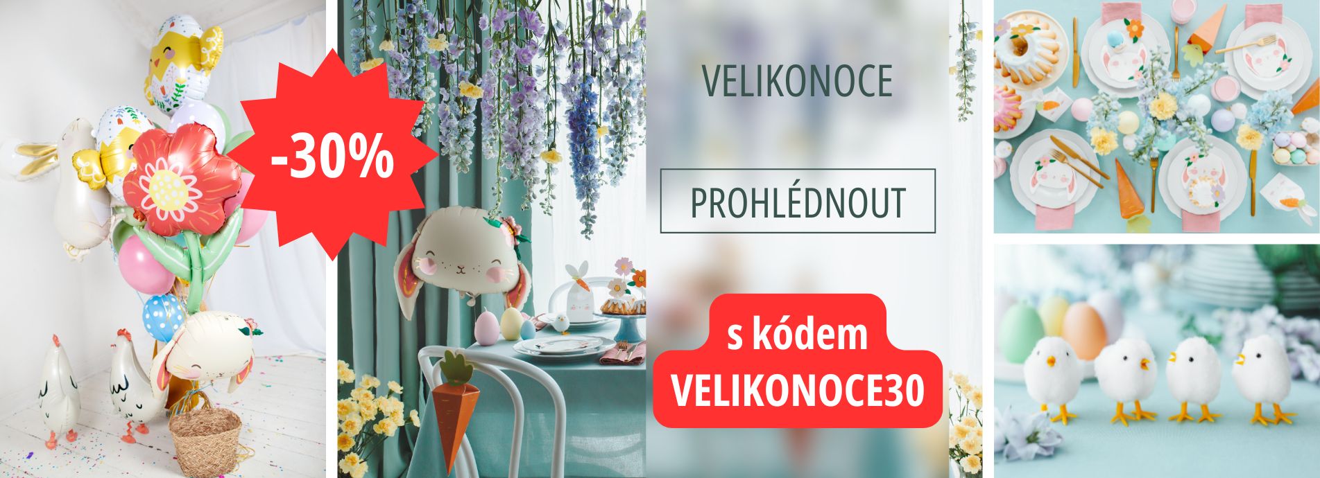 Velikonoce SLEVA 30%