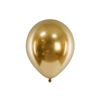 Lesklý balónek ZLATÝ, 30 cm