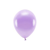 EKO balónek metalický LEVANDULOVÝ, 26 cm, 100 ks