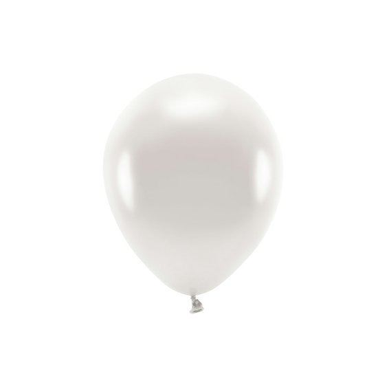 EKO balónek metalický PERLEŤOVÝ, 26 cm, 100 ks - Obr.1