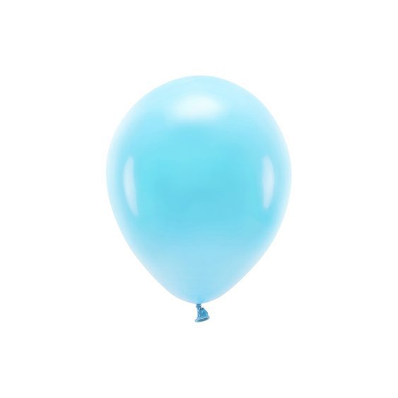EKO balónek pastelový SVĚTLE MODRÝ, 26 cm, 100 ks - Obr.1