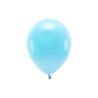 EKO balónek pastelový SVĚTLE MODRÝ, 26 cm, 100 ks
