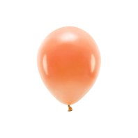 EKO balónek pastelový ORANŽOVÝ, 26 cm, 100 ks