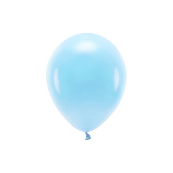 EKO balónek pastelový AZUROVÝ, 26 cm, 100 ks - Obr.1