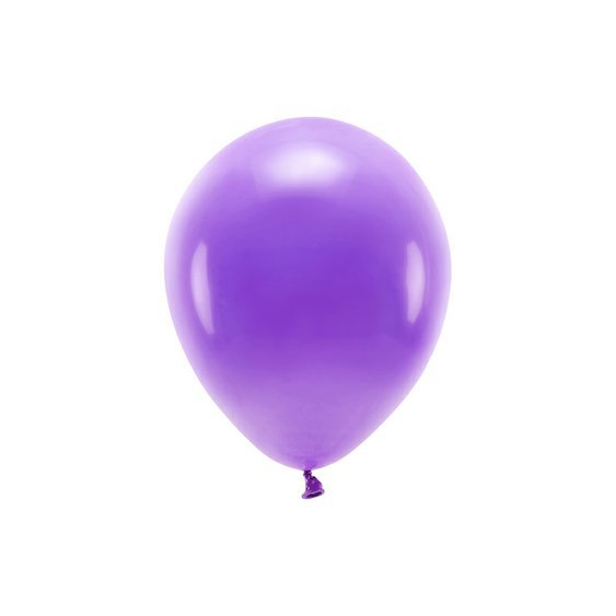 EKO balónek pastelový FIALOVÝ, 26 cm - Obr.1
