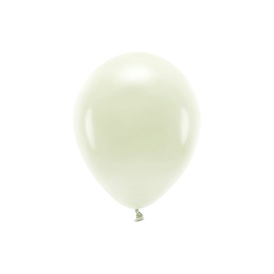 EKO balónek pastelový KRÉMOVÝ, 26 cm, 100 ks - Obr.1