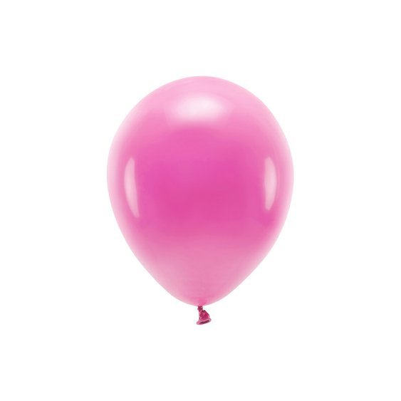 EKO balónek pastelový FUCHSIOVÝ, 26 cm, 100 ks - Obr.1