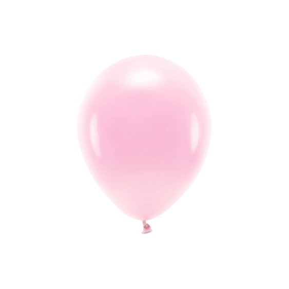 EKO balónek pastelový SVĚTLE-RŮŽOVÝ, 26 cm, 100 ks - Obr.1