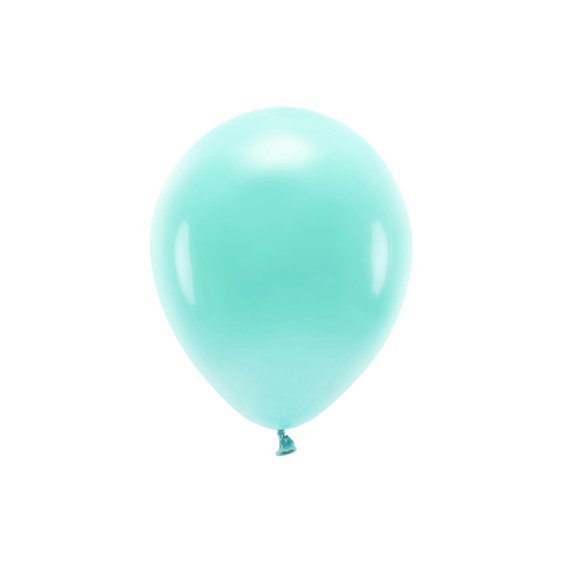 EKO balónek pastelový TMAVĚ MINTOVÝ, 26 cm - Obr.1
