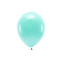 EKO balónek pastelový TMAVĚ MINTOVÝ, 26 cm, 100 ks