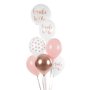 Fóliový balónek “Bride To Be” BÍLÝ, 45 cm - Obr.4