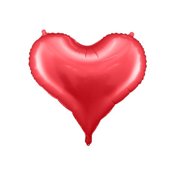 Fóliový balónek “Srdce” ČERVENÝ, 75x64 cm - Obr.1