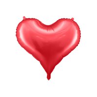 Fóliový balónek “Srdce” ČERVENÝ, 75x64 cm