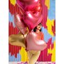 Fóliový balónek “Srdce” RŮŽOVO-ZLATÝ, 75x64 cm - Obr.5
