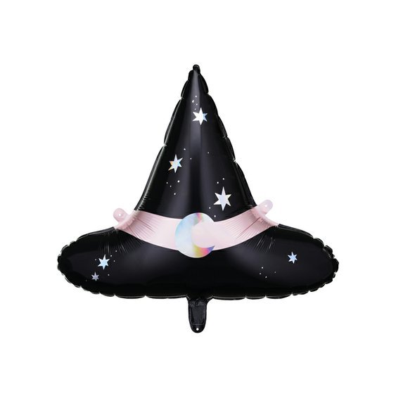 Fóliový balónek “Magický čarodějnický klobouk”, 66x57 cm - Obr.1