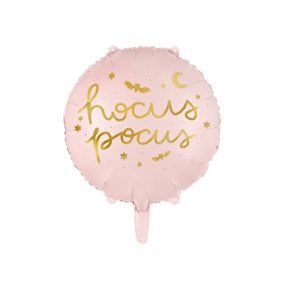 Fóliový balónek “Hocus Pocus” RŮŽOVÝ, 45 cm - Obr.1