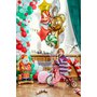 Stojící fóliový balónek “Santa”, 63x106 cm - Obr.4