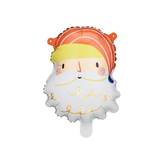 Fóliový balónek “Santa”, 26x31 cm, 5 ks - Obr.1