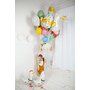 Fóliový balónek “Slepička” BÍLÝ, 48x60 cm - Obr.6