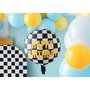 Fóliový narozeninový balónek “Šachovnicová vlajka”, 45 cm - Obr.2