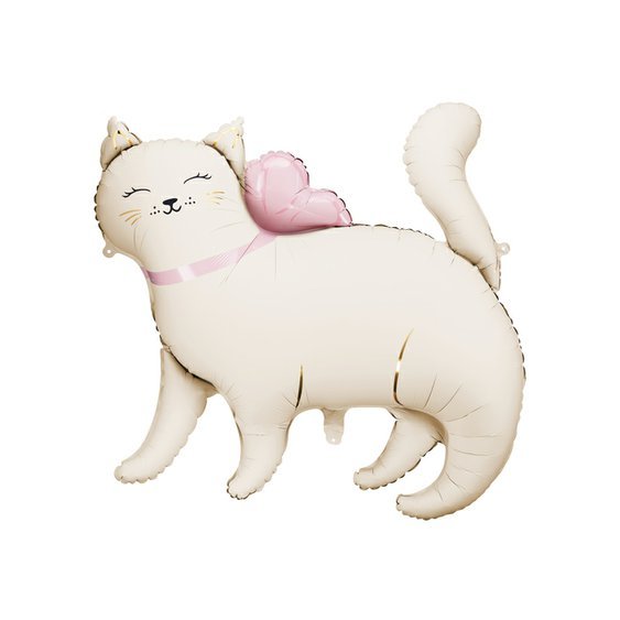 Fóliový balónek “Kočička”, 83x77 cm - Obr.1