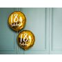 Fóliový balónek "18. narozeniny" ZLATÝ, 45 cm - Obr. 4