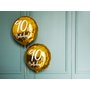 Fóliový balónek "90. narozeniny" ZLATÝ, 45 cm - Obr. 4
