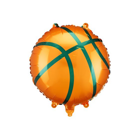 Fóliový balónek “Basketbalový míč”, 35 cm - Obr.1