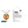 Fóliový balónek “Basketbalový míč”, 35 cm - obal - Obr.1
