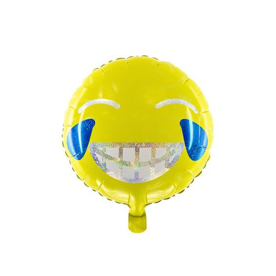 Fóliový balónek "Emoji - Smile" 45 cm - Obr. 1