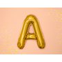 Fóliový balónek písmeno "A" ZLATÝ, 35 cm - Obr. 3