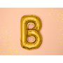 Fóliový balónek písmeno "B" ZLATÝ, 35 cm - Obr. 5