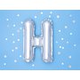 Fóliový balónek písmeno "H" STŘÍBRNÝ, 35 cm - Obr. 3