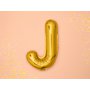 Fóliový balónek písmeno "J" ZLATÝ, 35 cm - Obr. 3