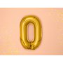 Fóliový balónek písmeno "O" ZLATÝ, 35 cm - Obr. 4