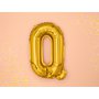 Fóliový balónek písmeno "Q" ZLATÝ, 35 cm - Obr. 2