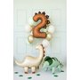 Fóliový balónek číslo “2 - Dinosaurus“, 92 cm - Obr.2