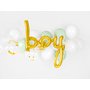 Fóliový balónkový nápis "boy" ZLATÝ, 63x74 cm - Obr. 3