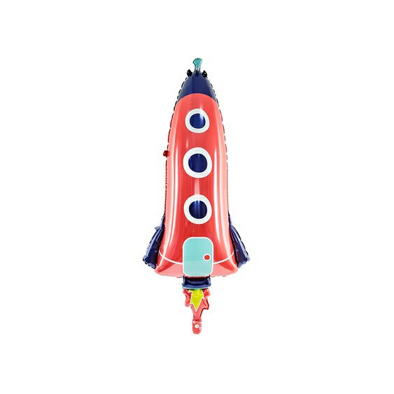Fóliový balónek "Vesmír - Raketa", 44 x 115 cm - Obr. 1