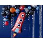 Fóliový balónek "Vesmír - Raketa", 44 x 115 cm - Obr. 2