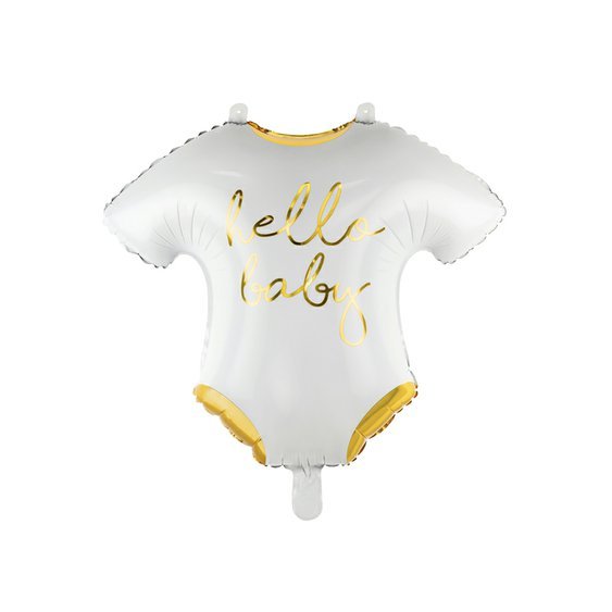 Fóliový balónek “Bodýčko-Hello Baby”, 51x45 cm - Obr.1