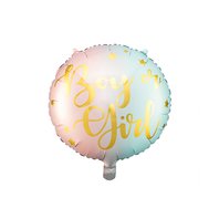 Fóliový balónek “Boy or Girl”, 35 cm