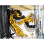 Girlanda z fóliových třásní ZLATÁ, 20x135 cm - Obr.4