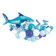 Balónková girlanda “Mořský svět - Žralok”, 150x95 cm