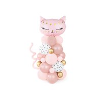 Balónkový set “Cat” RŮŽOVÝ, 83x140 cm