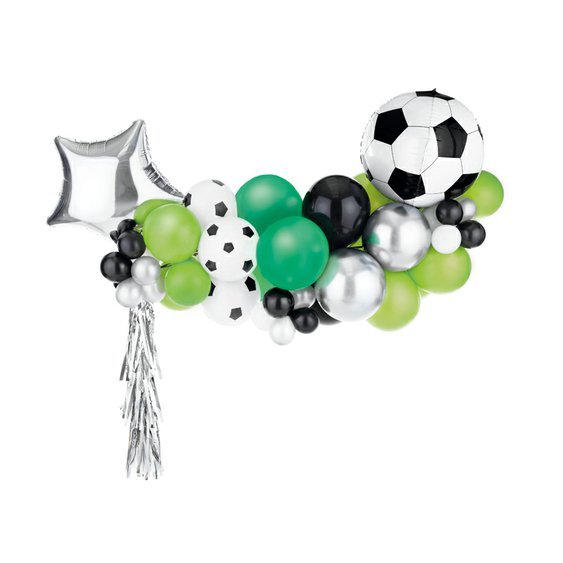 Balónková girlanda “Fotbal”, 150x126 cm - Obr.1