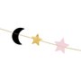 Girlanda "Hvězdy a měsíce", 1,9 m - Obr. 2