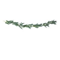 Dekorační girlanda “Vrbové listy”, 2 m
